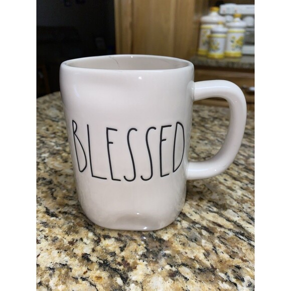 Rae Dunn Other - Rae Dunn Artisan Collection Coffee Mug Cup By Magenta BLESSED